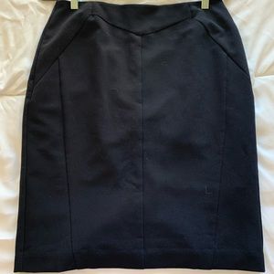 Black dress skirt, size 8